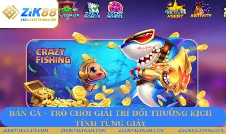 Bắn cá là sảnh game vui nhộn, chơi hay, trúng lớn Bắn cá là sảnh game vui nhộn, chơi hay, trúng lớn