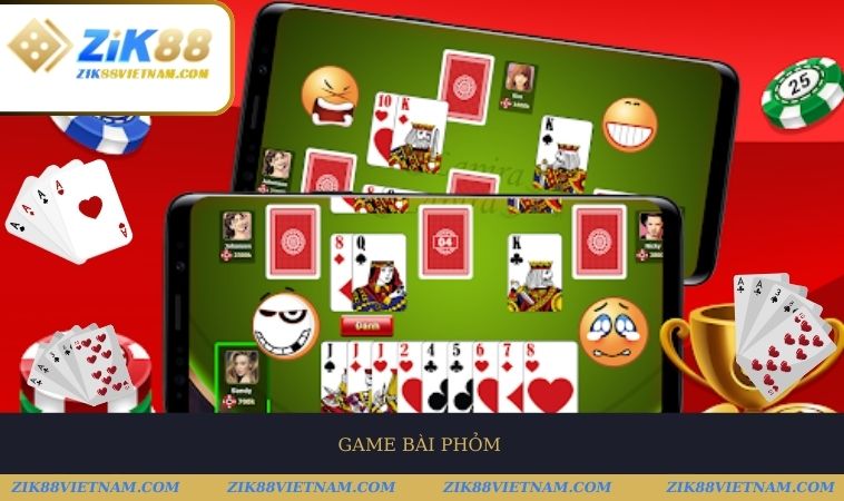 Game bài Phỏm trí tuệ, rèn tư duy, cuốn hút mọi người chơi