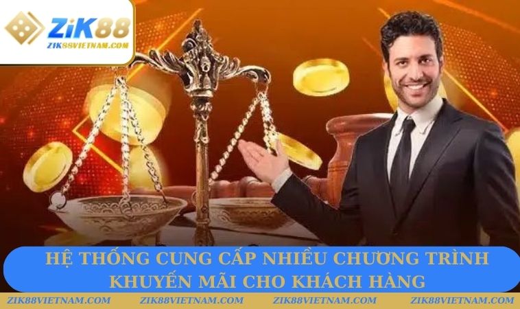 Hệ thống cung cấp nhiều chương trình khuyến mãi cho khách hàng Hệ thống cung cấp nhiều chương trình khuyến mãi cho khách hàng